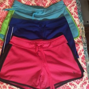 Lot of 3 Danskin gym shorts